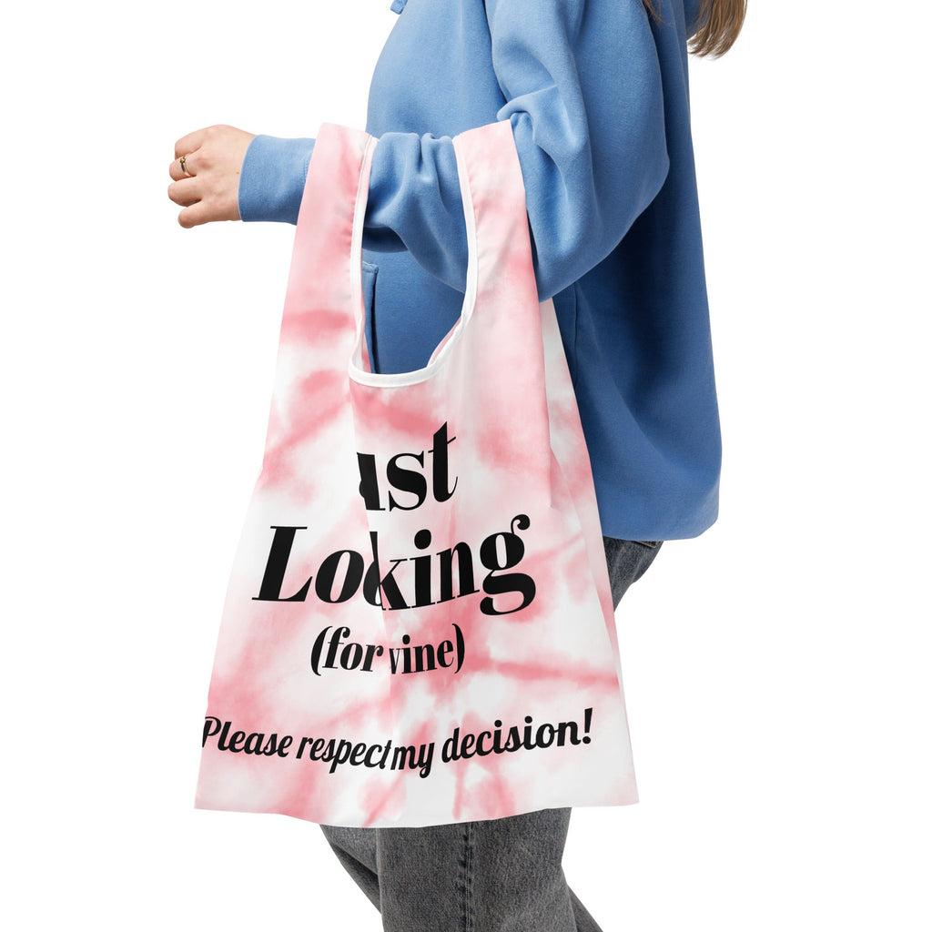 Just Looking – A Wine Bag for Boundaries & Browsing - Weekend Wine Tote - Bag & Bard