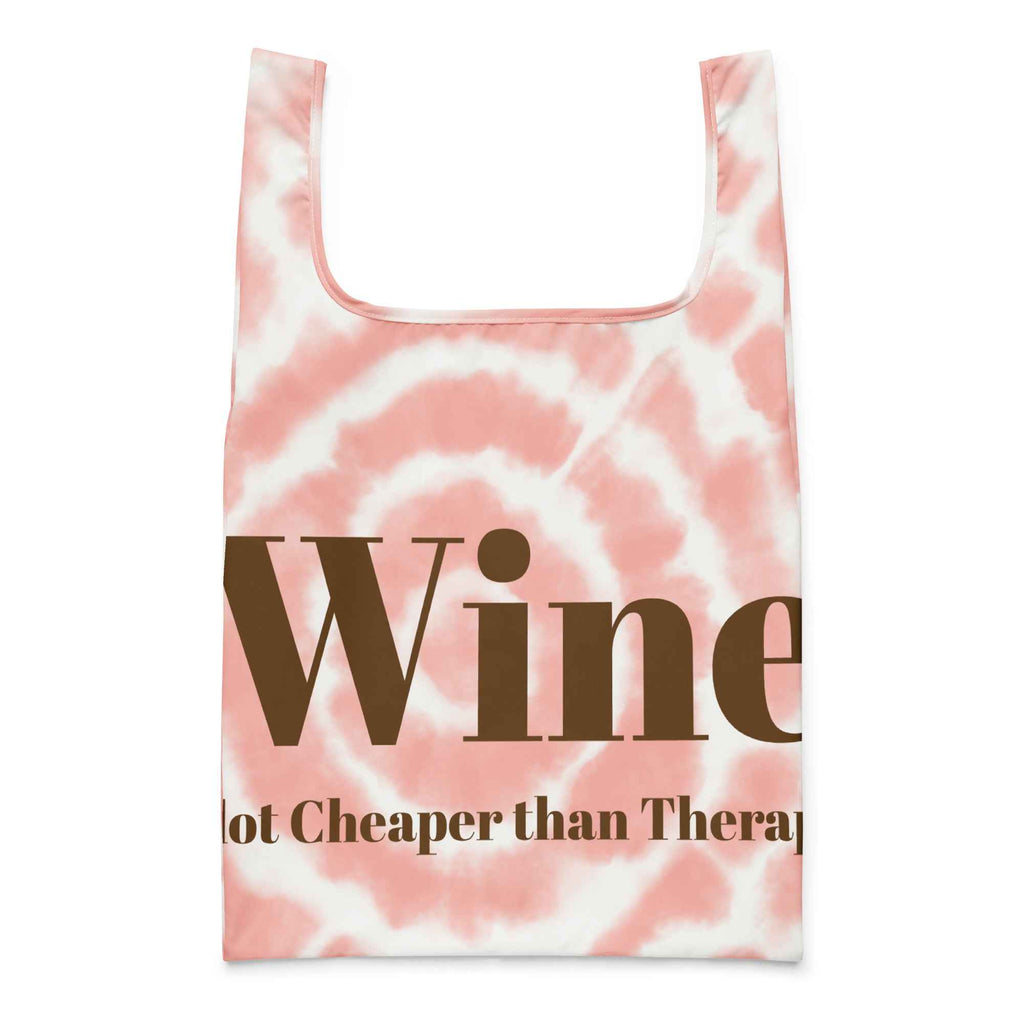 Wine Therapy Shopping Bag -Cheaper Than Therapy - Bag & Bard
