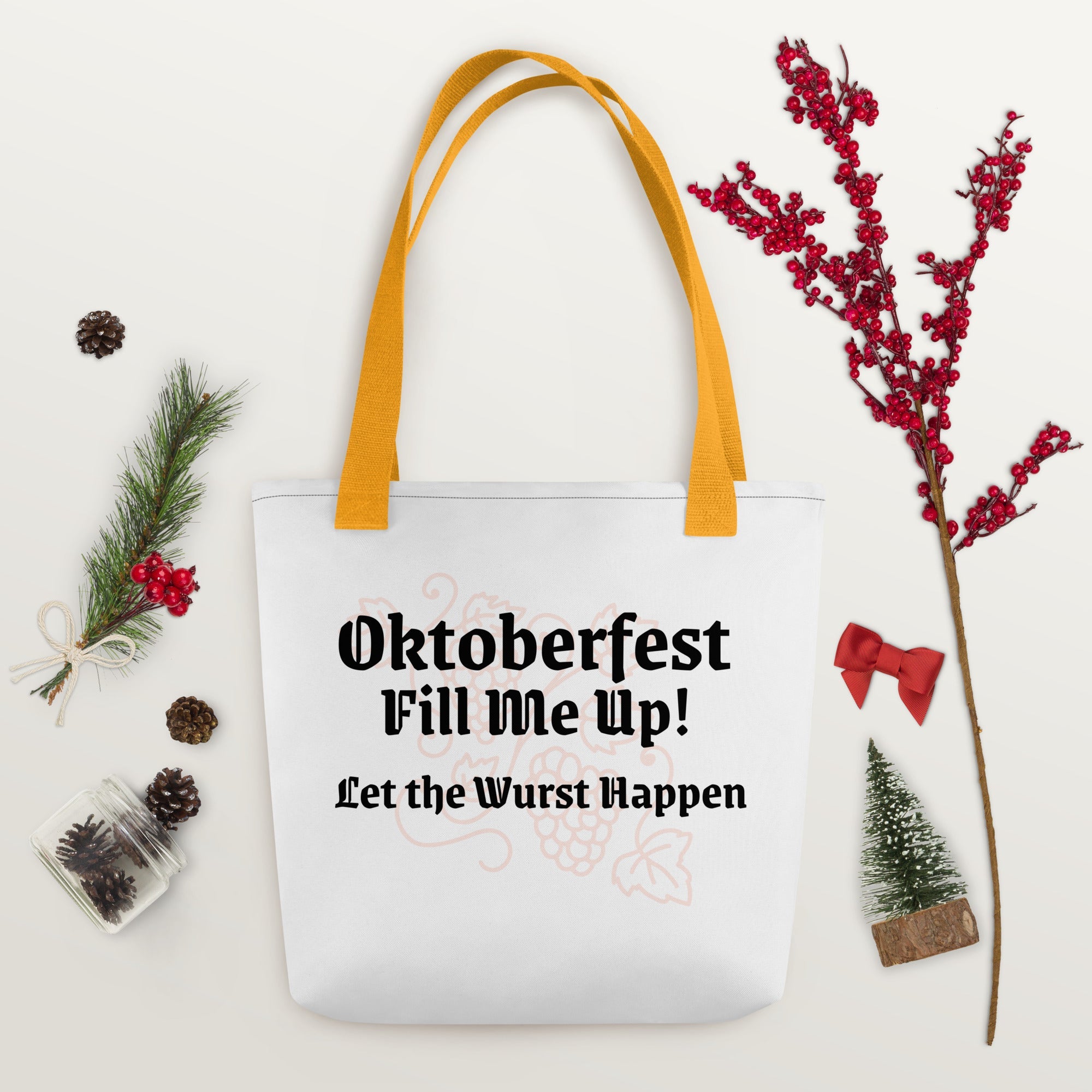 Canvas tote with ‘Folklore is a Utility’ stitched in bold—perfect for Oktoberfest and harvest rituals.”