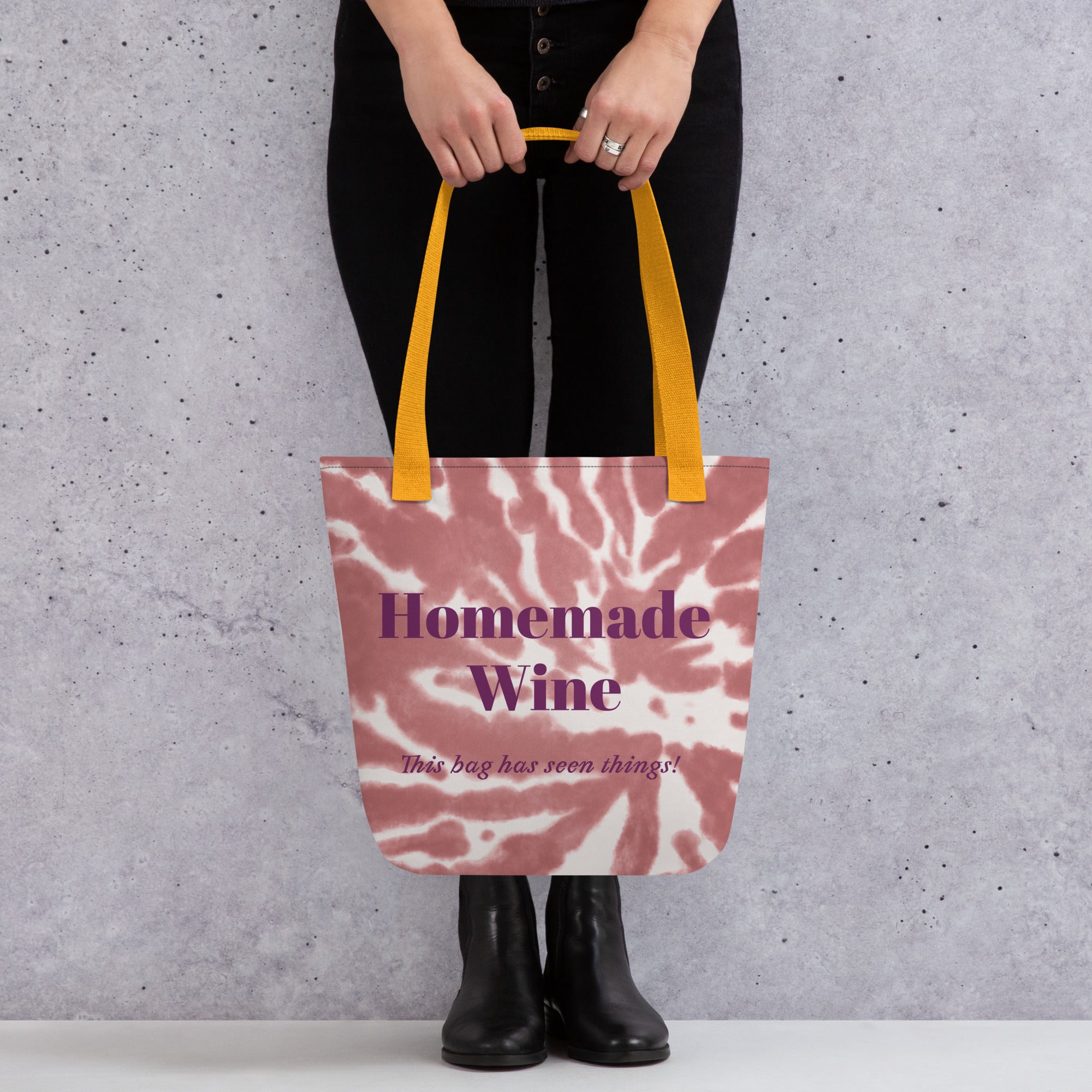 Homemade Wine Tote Bag - This Bag has Seen Things - Bag & Bard
