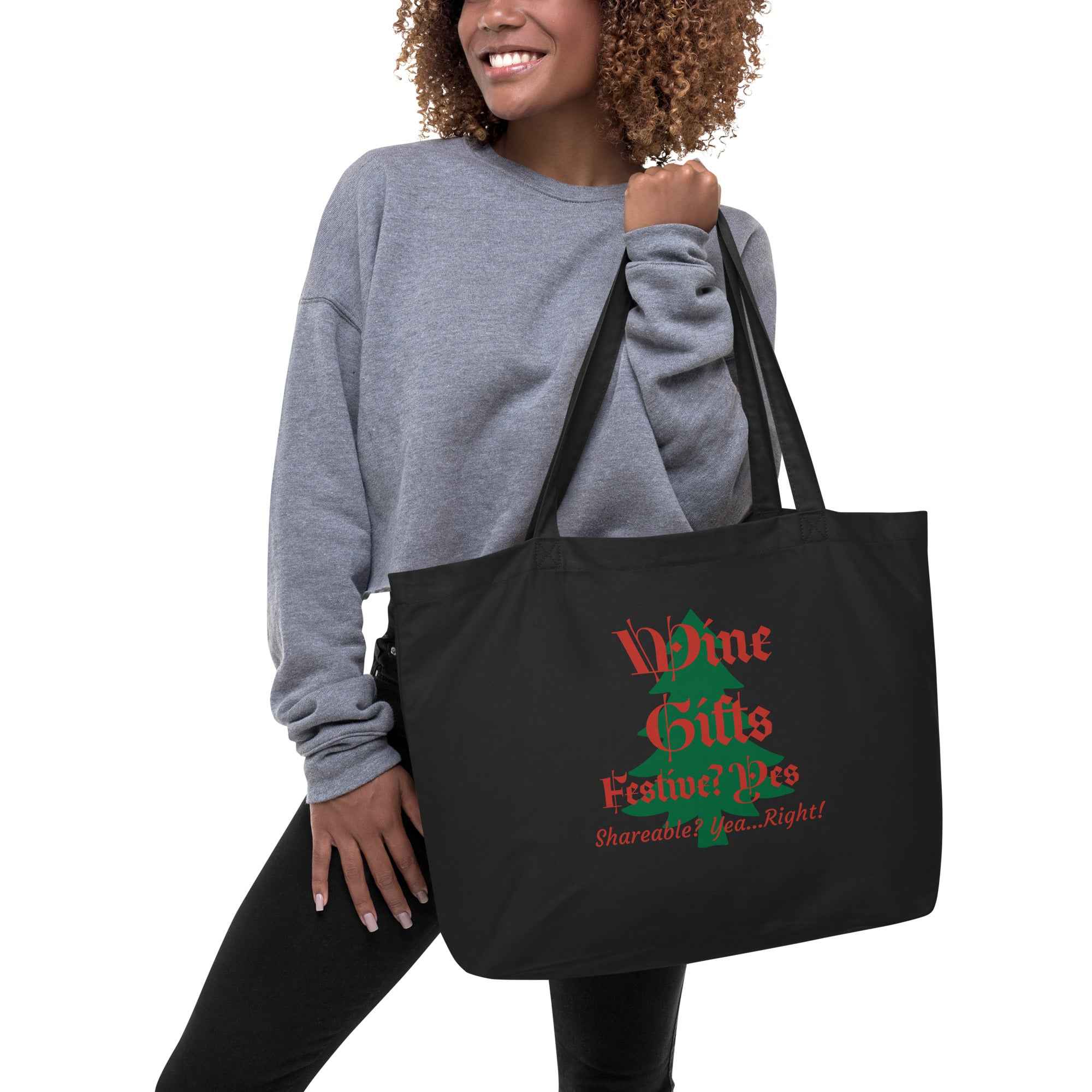 Wine Gifts Festive? Yes Tote Bag