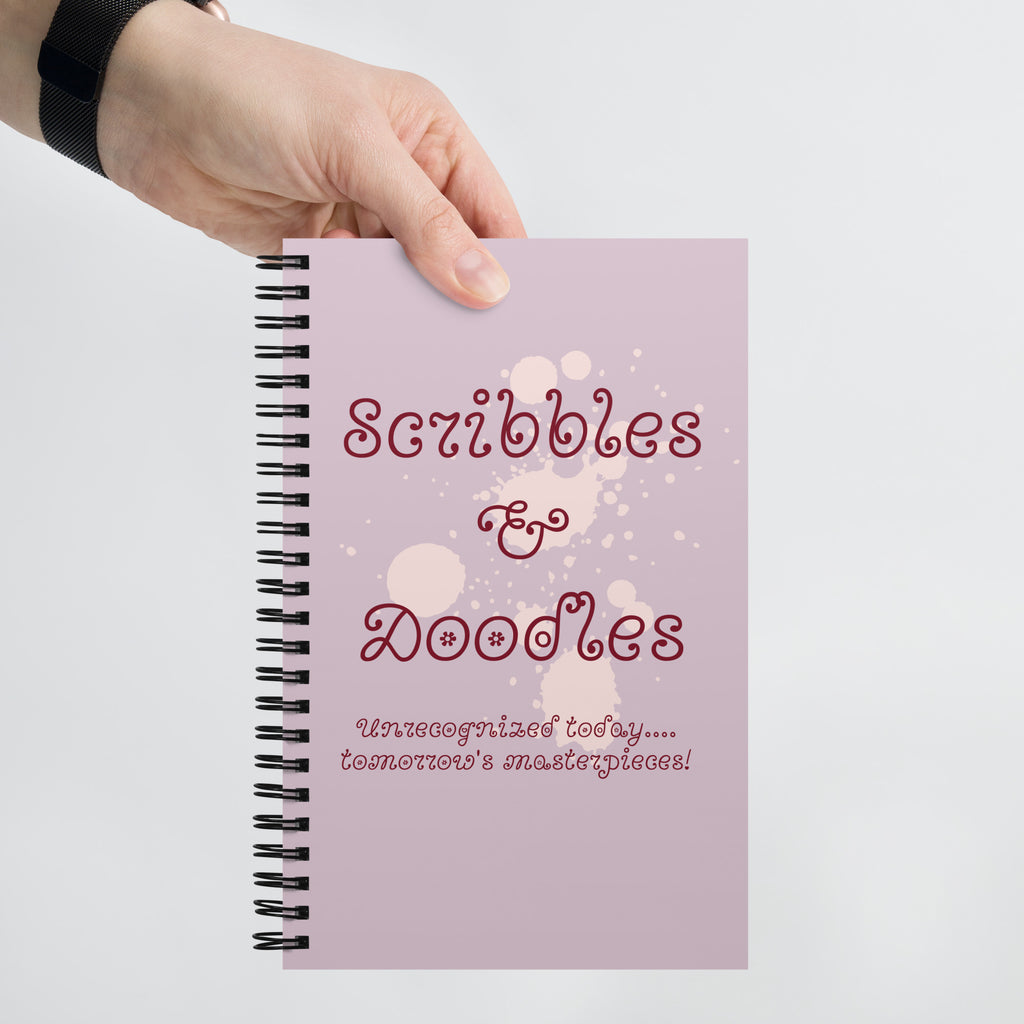Doodles & Scribbles Notebook - Today's doodles, Tomorrow's Art - Bag & Bard