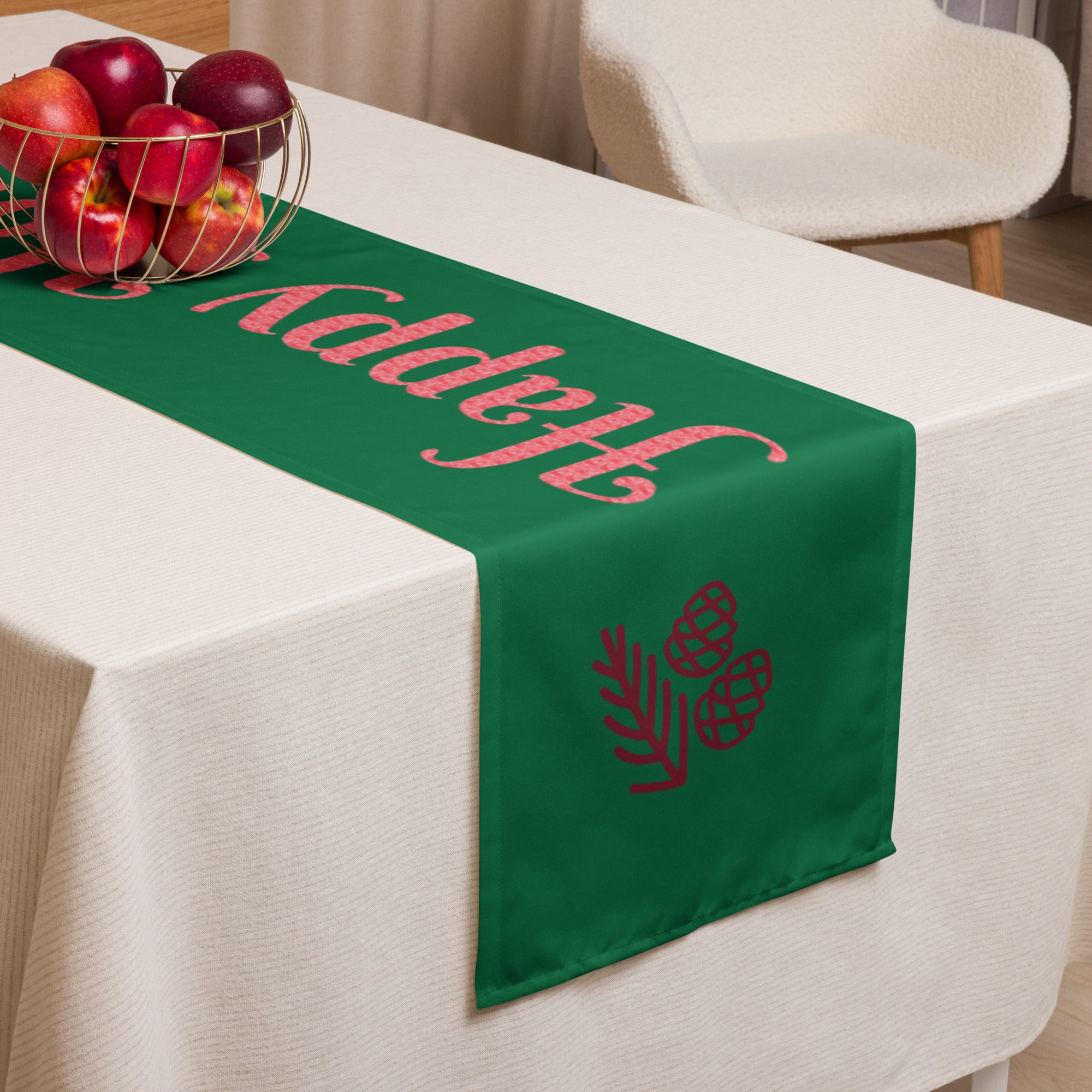 Festive Holiday Table Runner - Bag & Bard