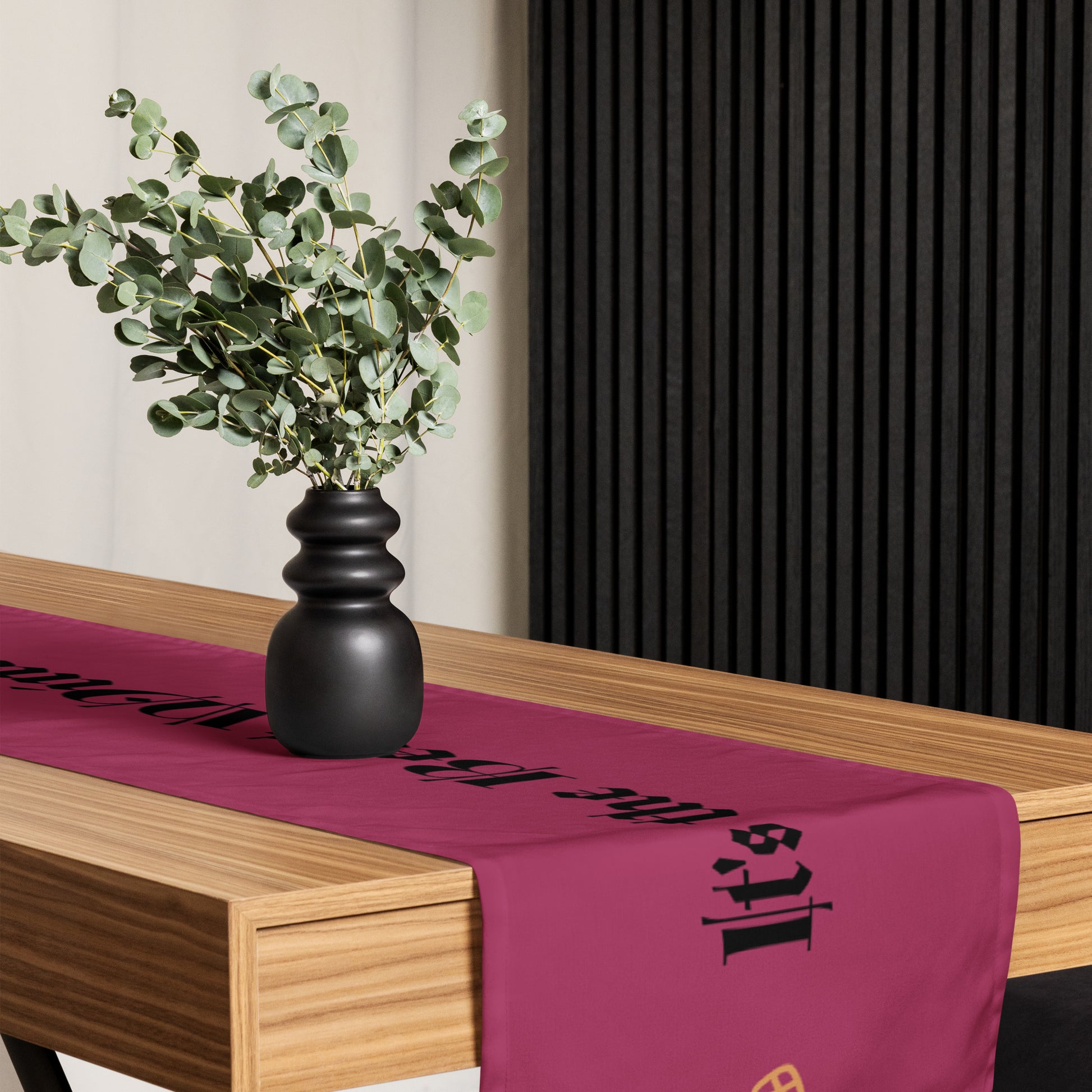 The Best Wine Tasting Time Holiday Table Runner - Bag & Bard