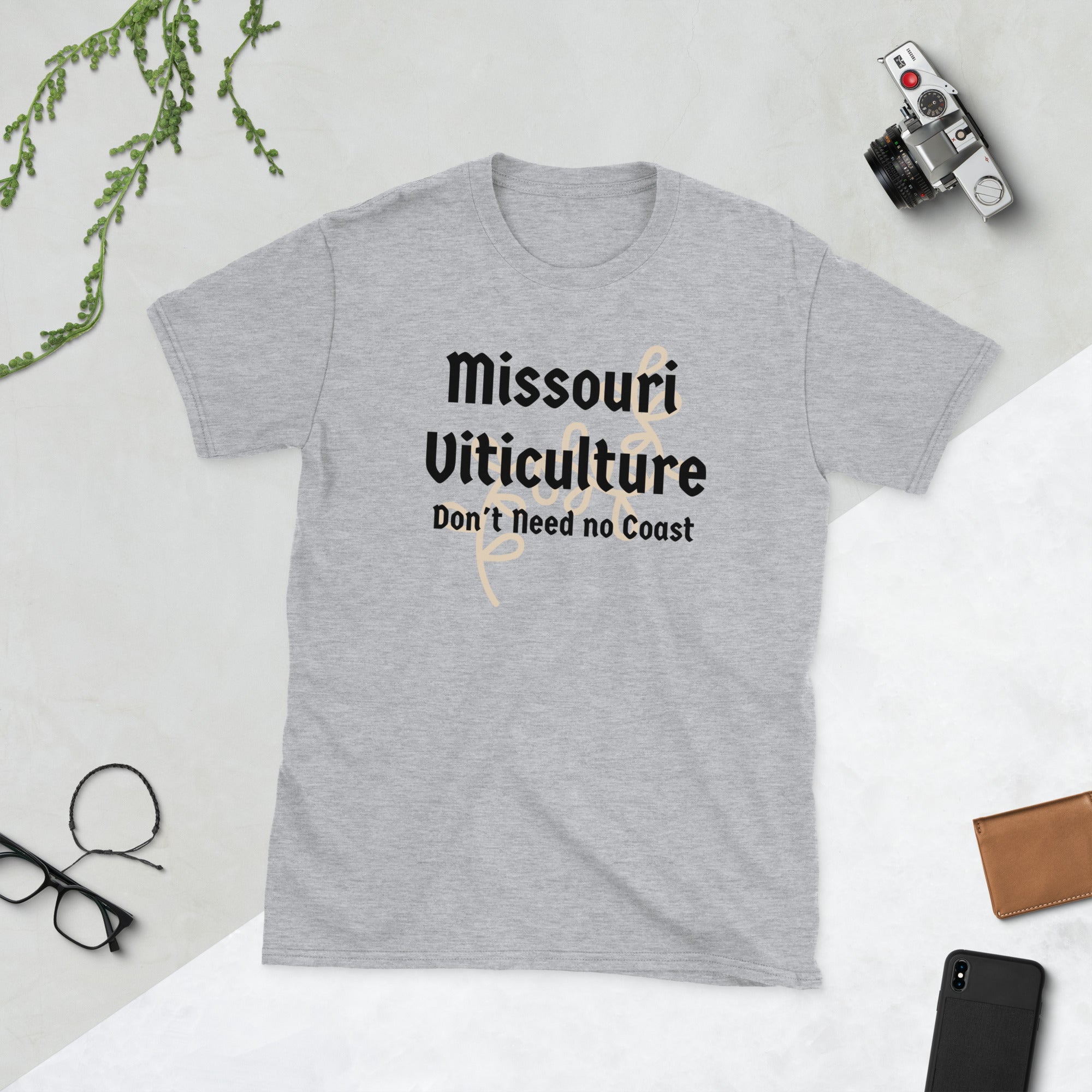 Missouri Viticulture Tee - Missouri Grapes Tribute - Bag & Bard