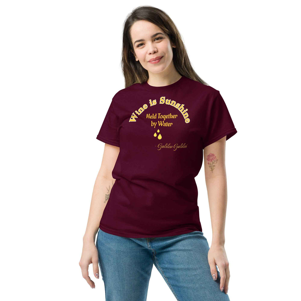 Wine is Sunshine Held Together by Water T-Shirt