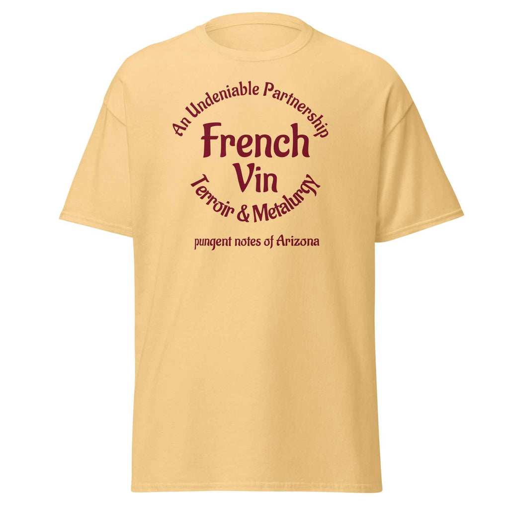 French Vin Undeniable Partnership - Terroir & Metalurgy T-shirt
