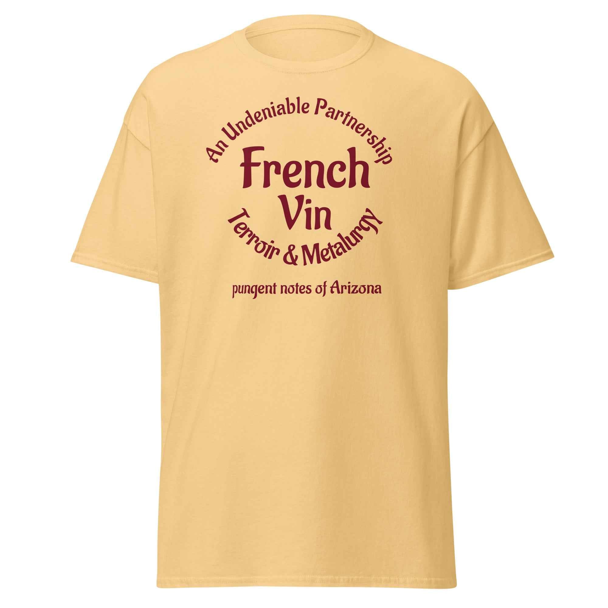French Vin Undeniable Partnership - Terroir & Metalurgy T-shirt