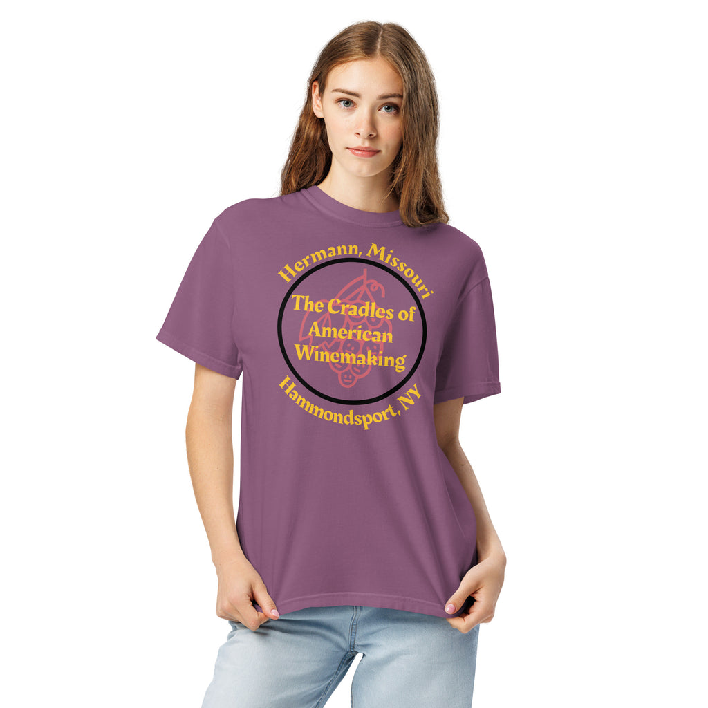 Cradle of American Winemaking Tee - Casual Wine T-shirt - Bag & Bard