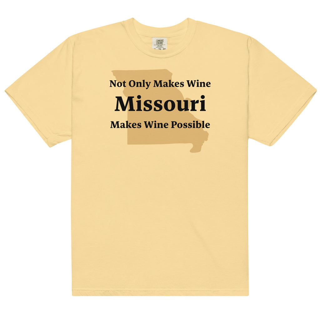Missouri Wine Legacy T-shirt - Make Wine Possible - Bag & Bard