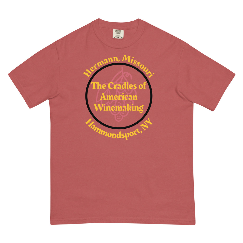 Cradle of American Winemaking Tee - Casual Wine T-shirt - Bag & Bard