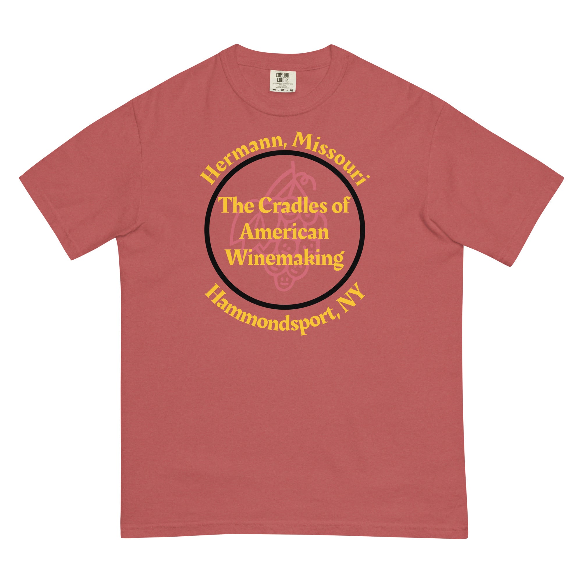 Cradle of American Winemaking Tee - Casual Wine T-shirt - Bag & Bard
