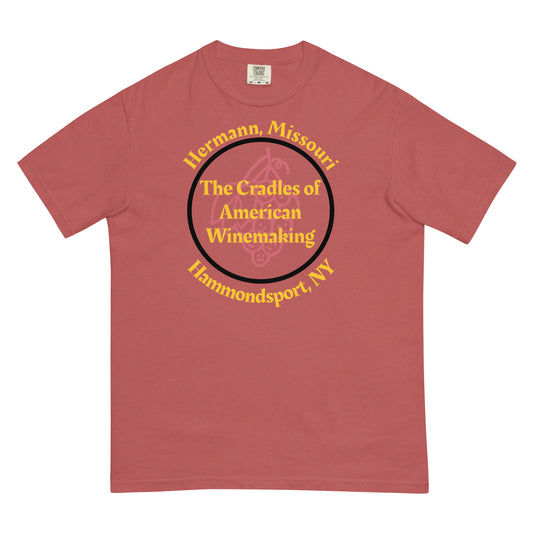 Cradle of American Winemaking Tee - Casual Wine T-shirt - Bag & Bard
