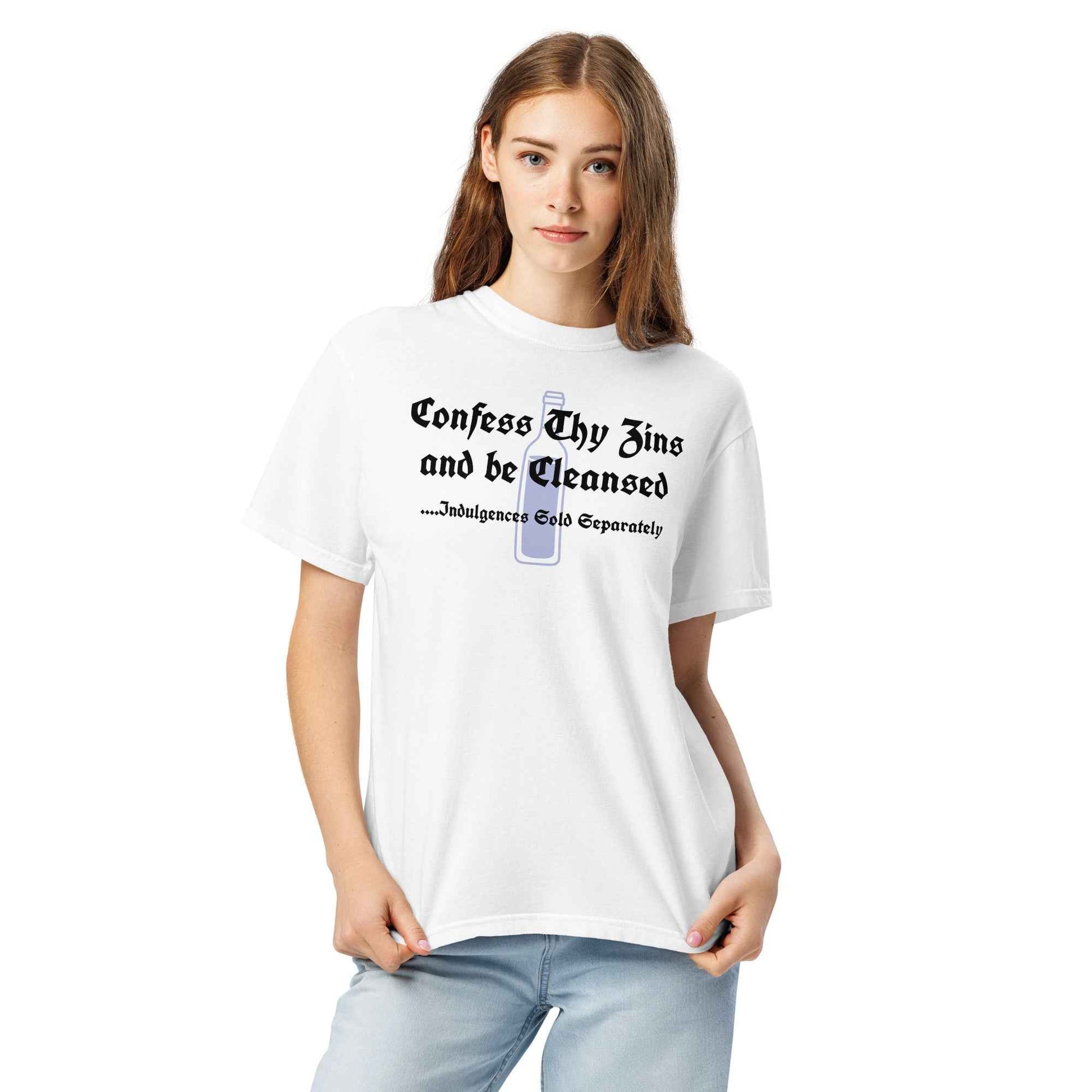 Unisex garment-dyed heavyweight t-shirt
