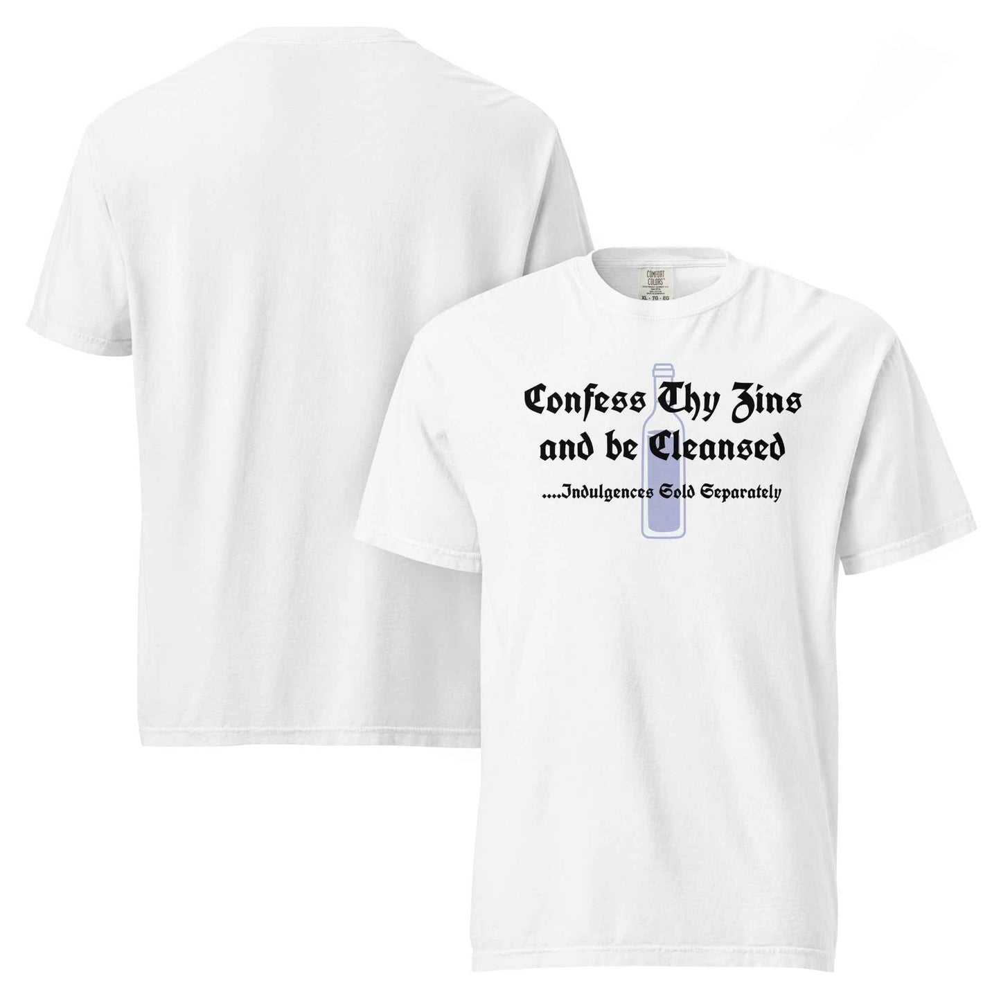 Unisex garment-dyed heavyweight t-shirt