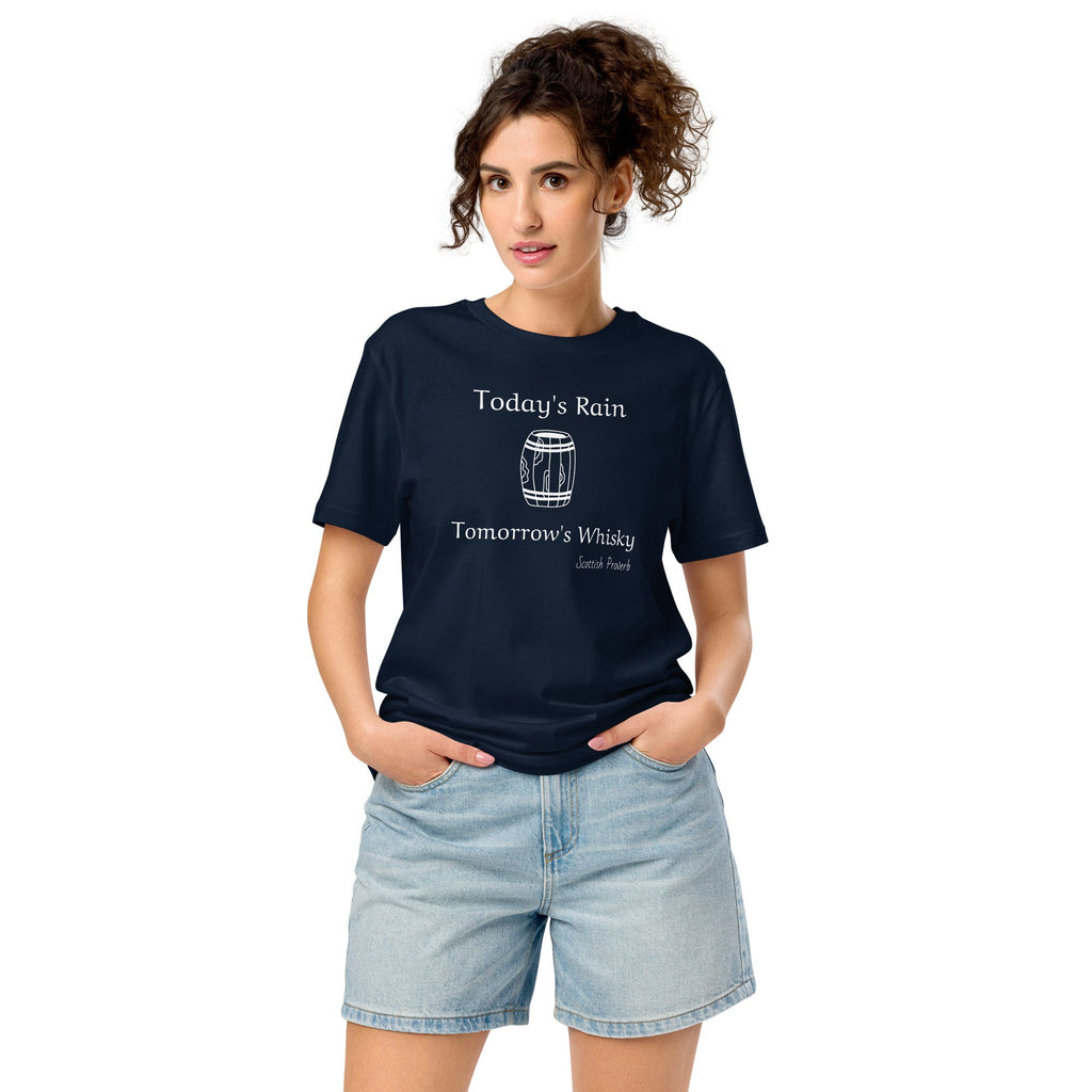 Today's Rain is Tomorrows Whisky - Scottish Proverb T-shirt - Bag & Bard