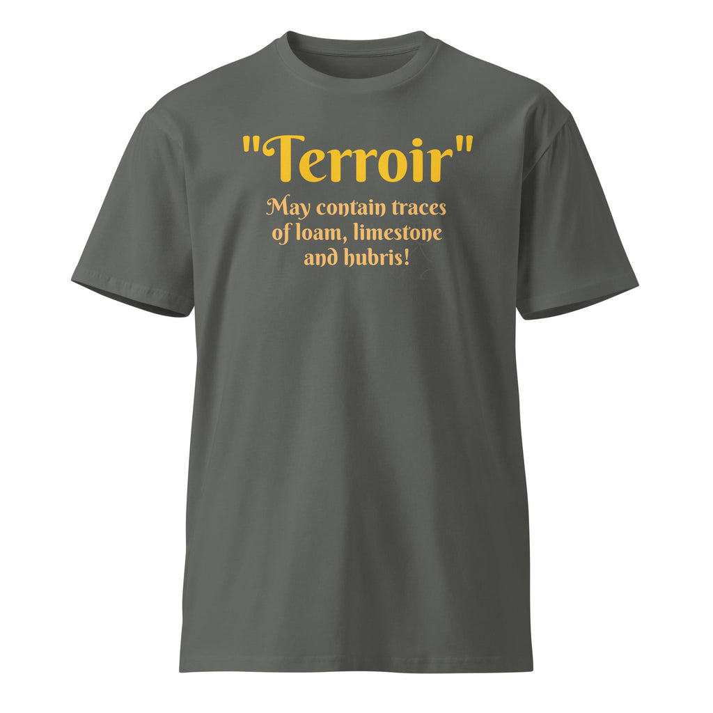 Terroir - May Contain Traces of Loam, Limestone and Hubris Tee - Bag & Bard