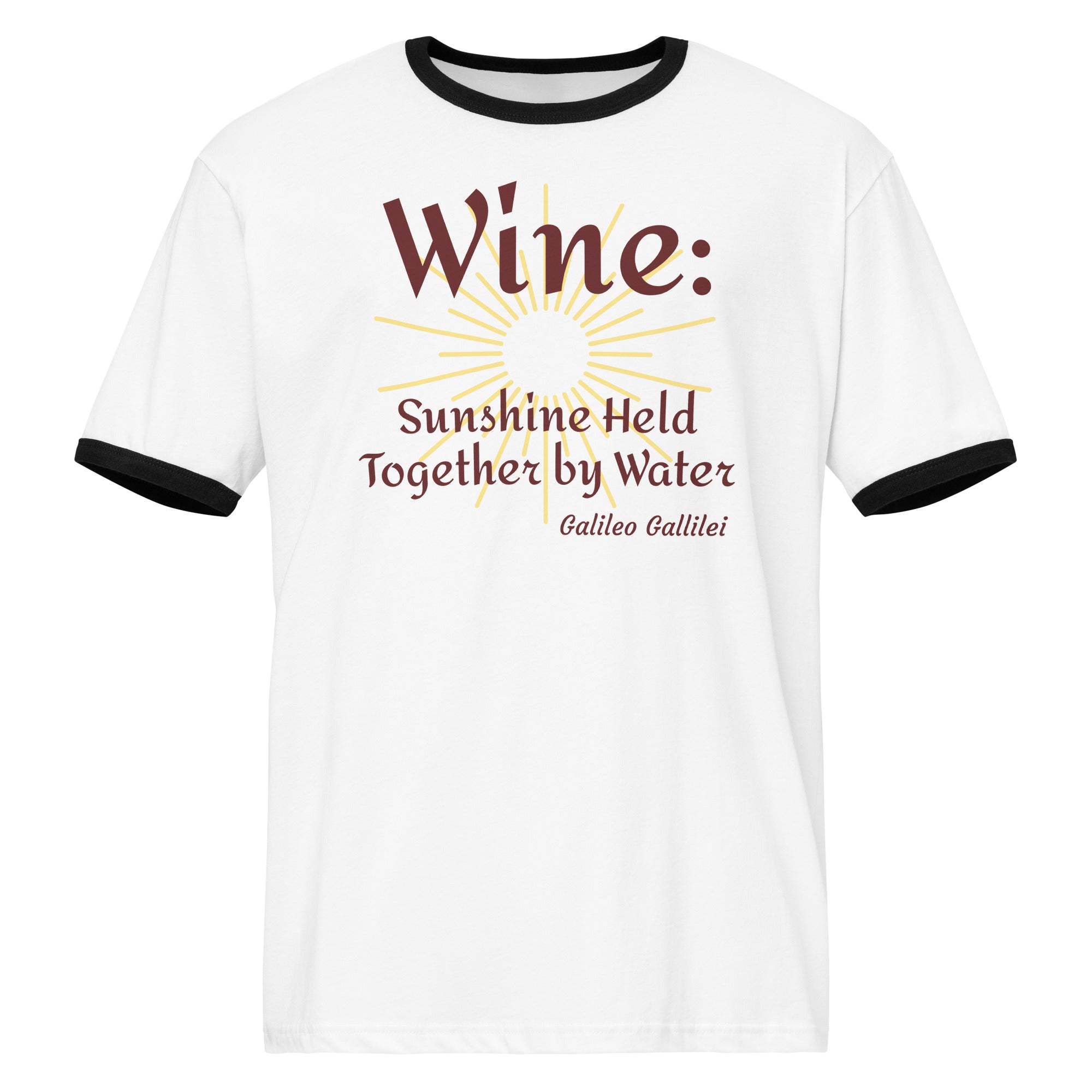 Wine is Sunshine - Held Together by Water Tee - Bag & Bard