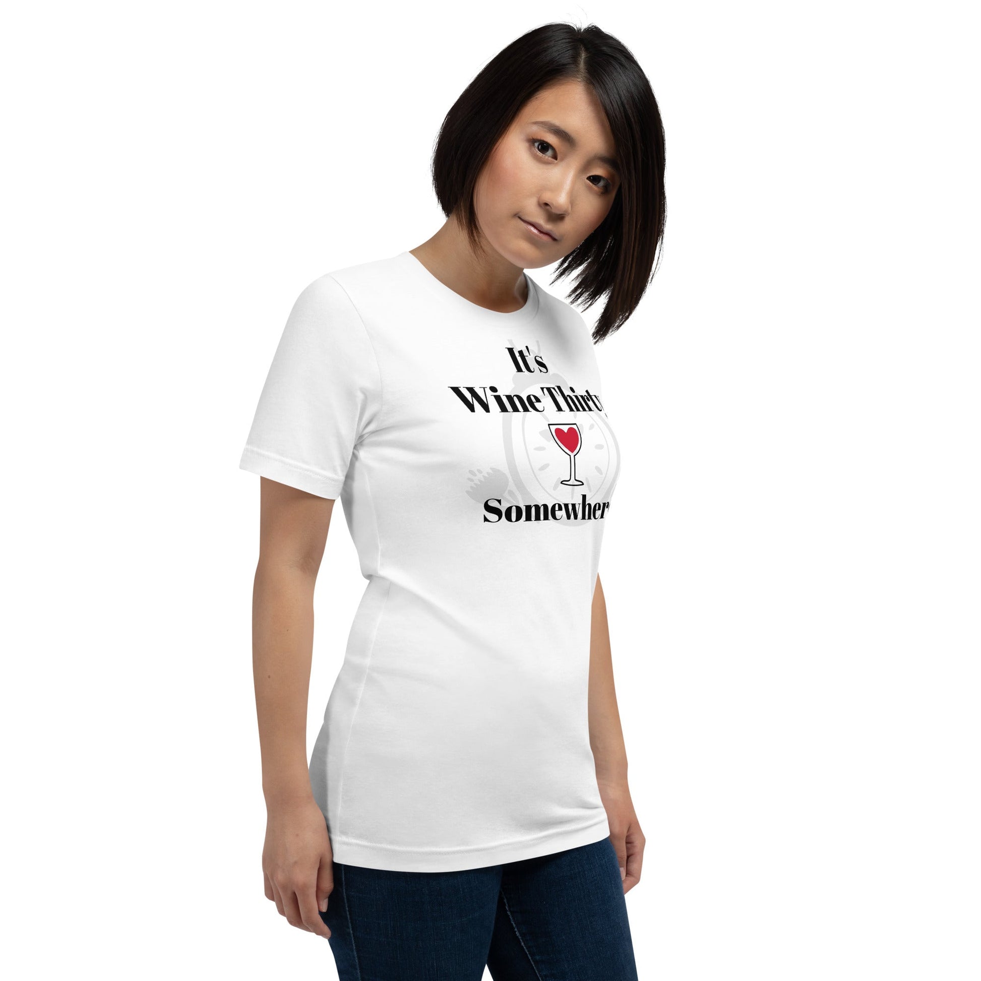It's Wine Thirty Somewhere T-Shirt - Weekend Wine Wear - Bag & Bard